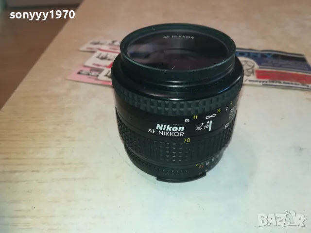 NIKON MADE IN JAPAN-ОБЕКТИВ ВНОС SWISS 0111241616, снимка 17 - Обективи и филтри - 47803676