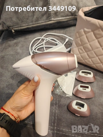 Philips фотоепилатор BRI977/00, 5 степени, UV филтър, снимка 2 - Епилатори - 54060283