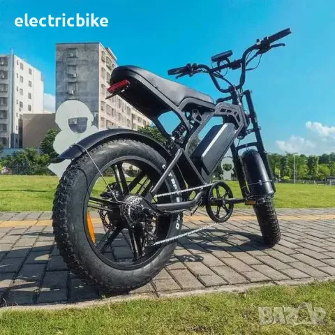 Електрически велосипед, Electric V8, 750W, 15.AH, Черен цвят, снимка 4 - Велосипеди - 47387194