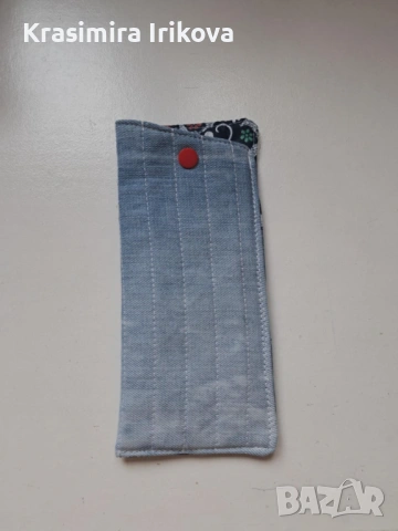 дънкови калъфи за таблет и книги, снимка 7 - Чанти - 53350493