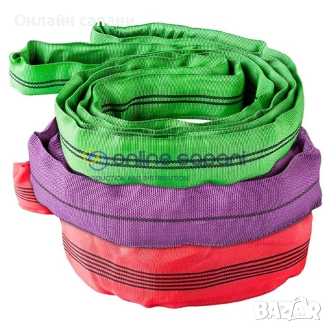 Обли безконечни сапани от 1т до 60т със сертификат, снимка 2 - Други машини и части - 11341992