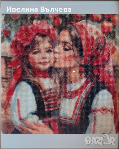 Гоблен с мъниста, снимка 2 - Гоблени - 52421554