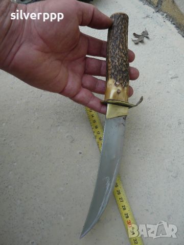  Стар български туристически нож - 149 , снимка 3 - Други ценни предмети - 45495477