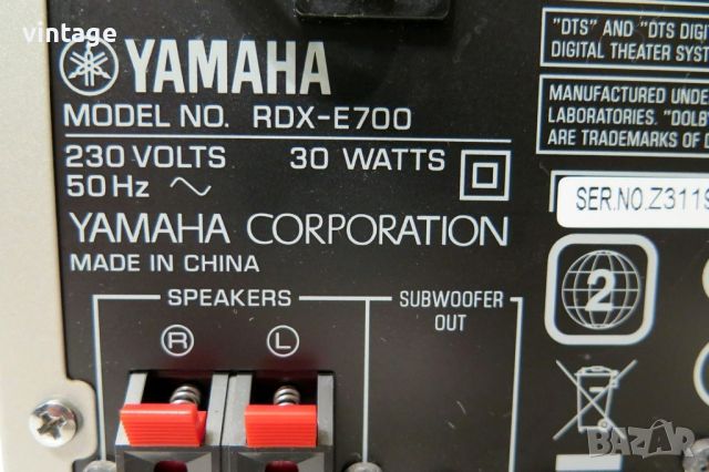 Yamaha RDX-E700, снимка 8 - Ресийвъри, усилватели, смесителни пултове - 46069104