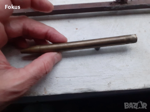 Оса, Кучегон, Сватбарско пушкало, бронз работи с ловни капси, снимка 2 - Антикварни и старинни предмети - 52877880