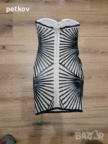 Бандажна рокля Herve Leger , снимка 6 - Рокли - 52956911