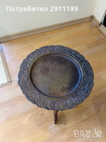 Стара арабска мини маса, снимка 2 - Антикварни и старинни предмети - 53847572