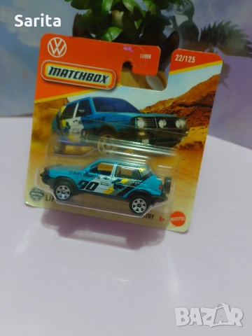 VW Golf  Country '90 Ruff Rabbit III matchbox golf, снимка 2 - Колекции - 52492997