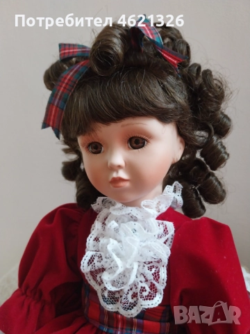 Колекционерска порцеланова кукла „Зимна елегантност“ от галериите Ashton-Drake , снимка 13 - Декорация за дома - 52130108