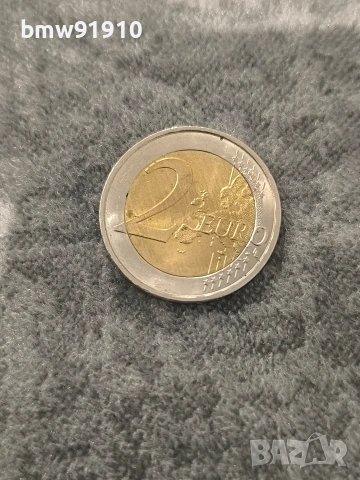 Мекленбург 2 евро Германия, снимка 2 - Нумизматика и бонистика - 53865513