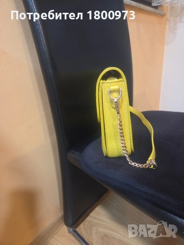 Дамска чанта в жълт цвят., снимка 3 - Чанти - 53728209