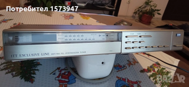 ITT EXCLUSIVE LINE HIFI 9061 PLL SYNTHESIZER TUNER, снимка 4 - Декове - 54018487