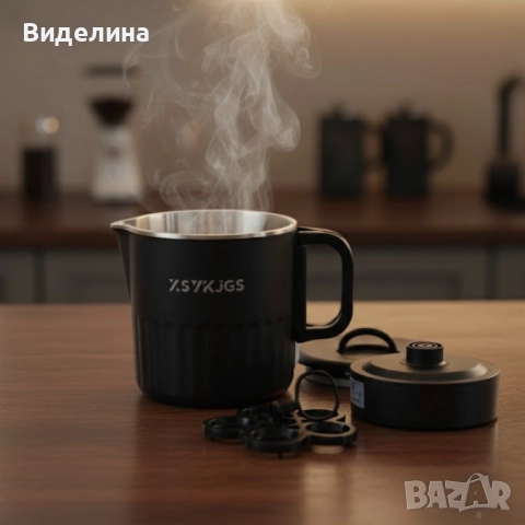 Преносим електрически чайник от неръждаема стомана