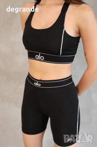 НАМАЛЕН Дамски Оформящ екип Alo Yoga, снимка 5 - Спортни екипи - 51423379