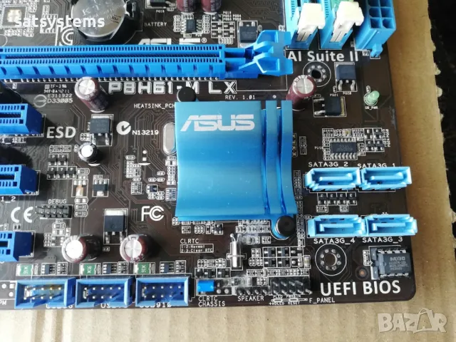 Дънна платка Asus P8H61-M LX Socket LGA1155 , снимка 7 - Дънни платки - 47981574