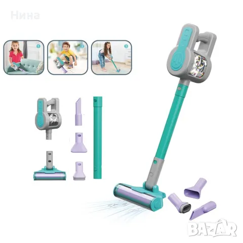 Детска играчка вертикална прахосмукачка My home, снимка 2 - Образователни игри - 50010143