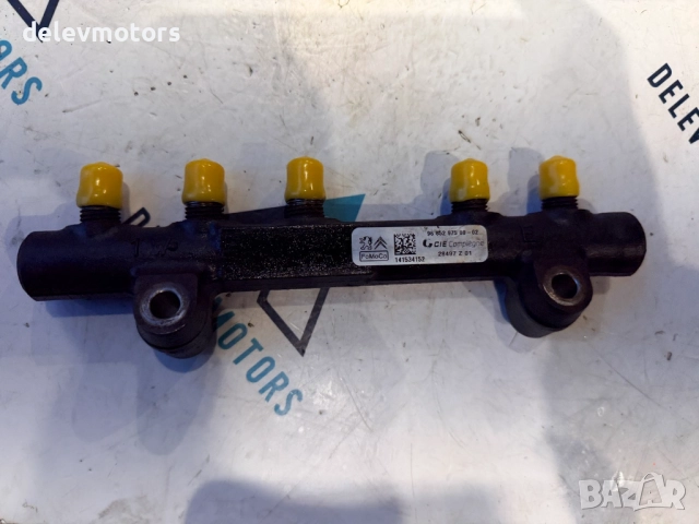 9665297580 горивна рейка от Citroen C-Elysee 1.6 HDi, двигател 9HP, 92 кс., 5 скорости, 2014 г., снимка 2 - Части - 52629088
