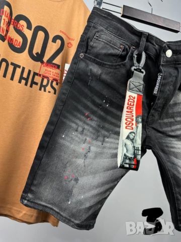 Dsquared мъжки къси дънки 3, снимка 2 - Дънки - 45761252