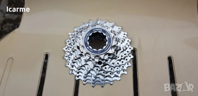 Касета Shimano 9 скорости, CS-HG400-9, снимка 2 - Части за велосипеди - 52214389