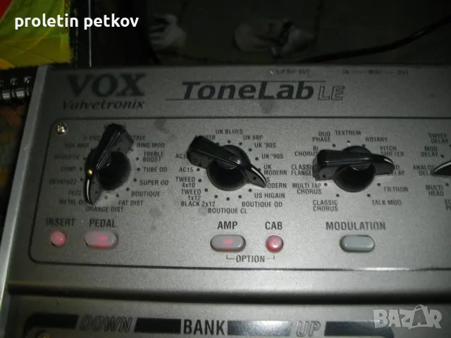 Procesor VOX Tonelab LE - s Lampa, снимка 2 - Други - 47414581