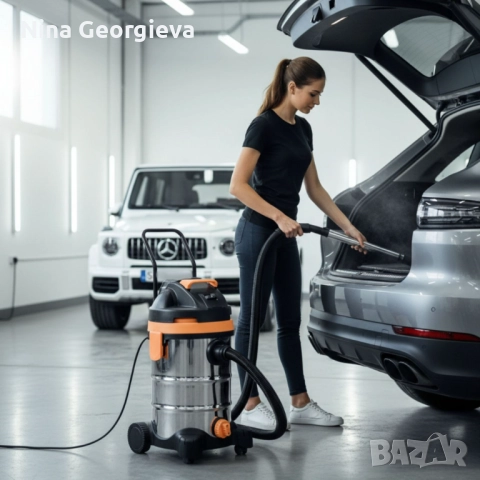 Stark’s IVC30 – Прахосмукачка 3 в 1 за сухо и мокро почистване с обдухване, 1500W и 30L резервоар, снимка 5 - Прахосмукачки - 51939844