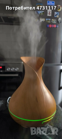 550мл Арома ултразвуков дифузер за етерични масла овлажнител за въздух, снимка 2 - Овлажнители и пречистватели за въздух - 53978190