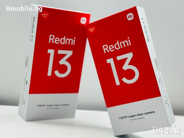 ! НоВо ! Xiaomi Redmi 13 4G 6GB 128GB 3г Гаранция, снимка 1 - Xiaomi - 46759849