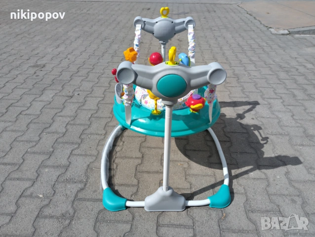 MONI Детско бънджи VISTA син, снимка 7 - Проходилки - 53565162