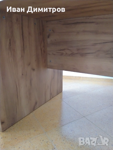 Голямо бюро за програмист, ширина 160 см, дълбочина 80 см височина 76 см., снимка 7 - Работни маси и бюра - 51850671