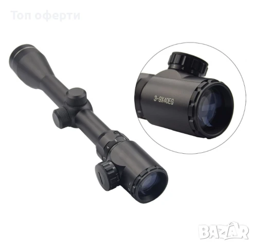 Оптически мерник с подсветка Bushnell 3-9X40eg, снимка 5 - Други инструменти - 51176620
