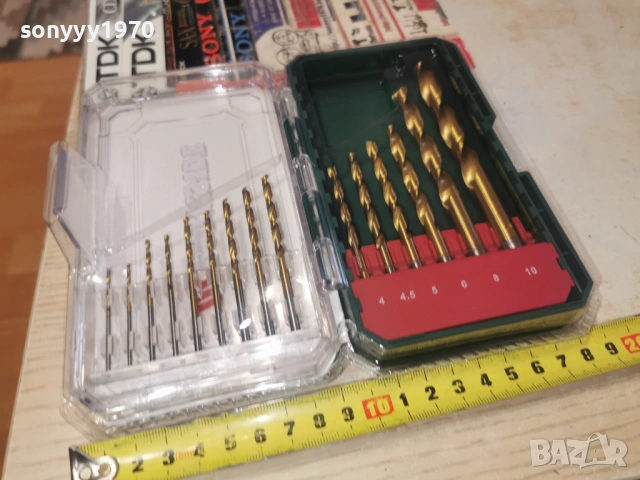 СВРЕДЛА-КОМПЛЕКТ ОТ СТОМАНА И ТИТАН 1902261821, снимка 13 - Други инструменти - 53539329