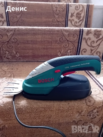 Акумулаторна ножица за трева и храсти 3.6V 1.3Ah, BOSCH ISIO, снимка 3 - Други инструменти - 51868513