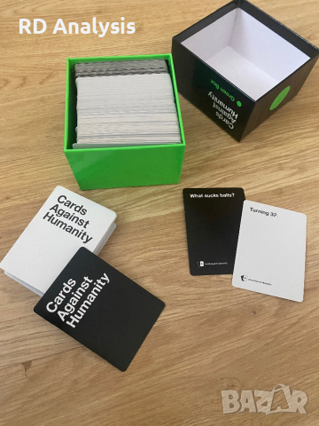 Cards against humanity - тесте 300 карти, снимка 1 - Карти за игра - 44954297