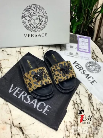 дамски чехли versace , снимка 4 - Чехли - 46914435