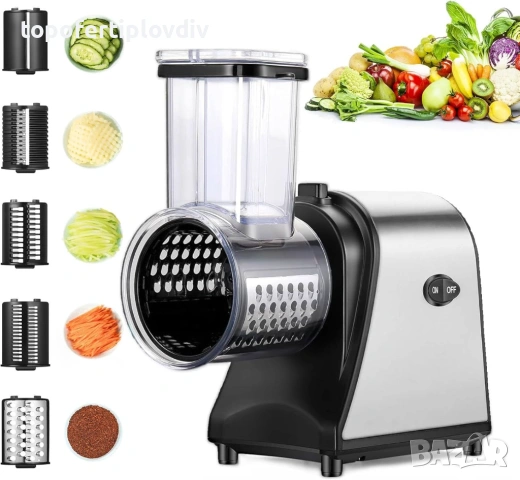 Електрическо ренде COOCHEER,Professional Vegetable Slicer,Гаранция