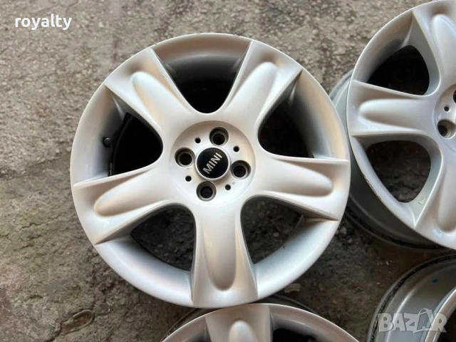 4х100 17 Джанти Лети Mini Cooper 4x100 Мини Купър оригинални, снимка 3 - Аксесоари и консумативи - 51732264