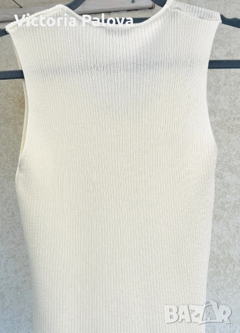 Модерен копринен топ ANGELA MOLINO Италия, снимка 11 - Корсети, бюстиета, топове - 51714580