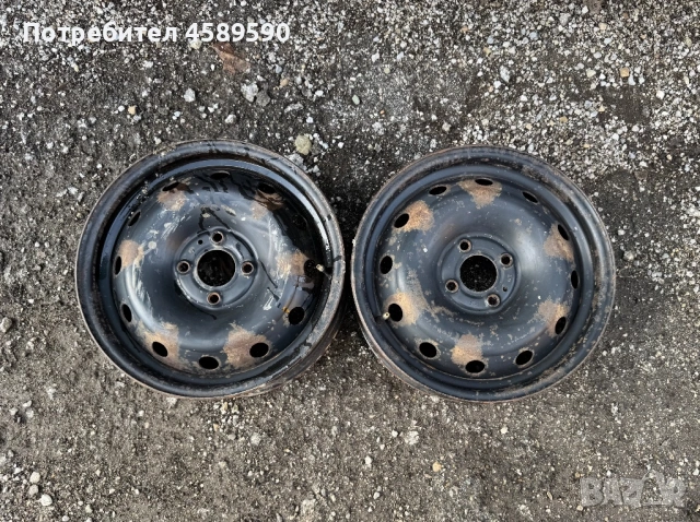 2бр.Оригинални джанти 15цола 4x100 за Dacia Dokker,Lodgy,Sandero,Renault,Nissan Micra, снимка 2 - Гуми и джанти - 51808835