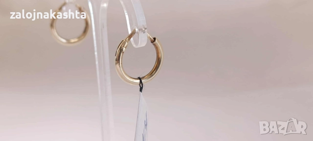 Руски Златни обеци-1,09гр/14кр, снимка 4 - Обеци - 52128676