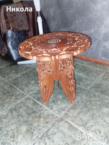 масичка с поставка за списания, снимка 5 - Маси - 50928682