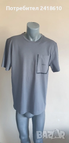 Hugo Boss Luxury Cotton Mens Size L НОВО! ОРИГИНАЛ! Мъжка Тениска, снимка 2 - Тениски - 54151923