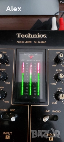 Technics SH DJ-1200 Аudio Mixer, снимка 5 - Ресийвъри, усилватели, смесителни пултове - 52107199