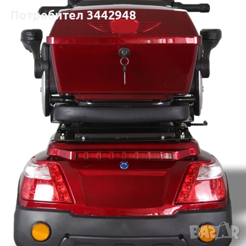 Електрическа триколка FullMax B1 - последен модел 2025 /подобрен/, снимка 7 - Инвалидни скутери - 53130433