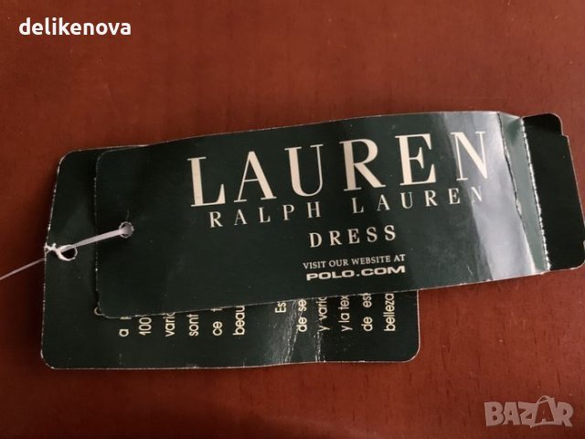 Ralph Lauren. Original. Size S-М 100% Коприна , снимка 3 - Рокли - 45777993