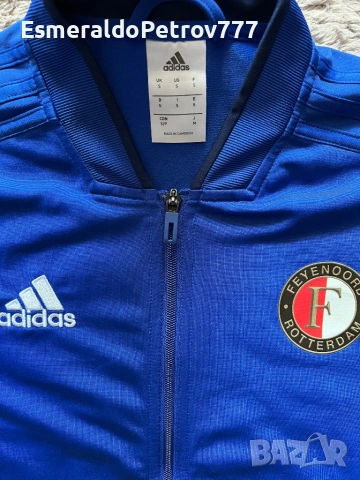 Мъжко горнище Адидас Фейенорд, снимка 2 - Спортни дрехи, екипи - 53098146