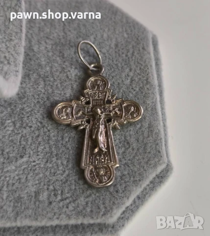 Винтидж сребърен кръст – 925 проба, снимка 1