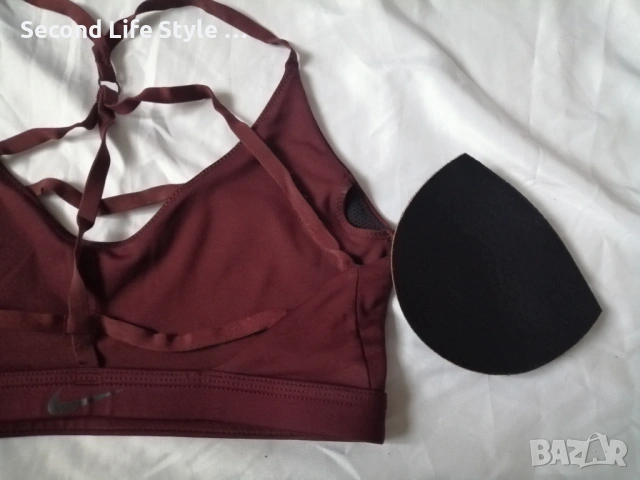 Nike Dri-Fit оригинално дамско спортно бюстие р-р  M, снимка 9 - Корсети, бюстиета, топове - 53452970