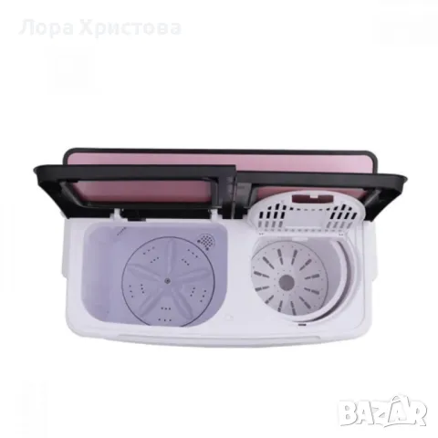 Пералня с двойна вана DC12V LP-XPB52, снимка 5 - Перални - 48924385