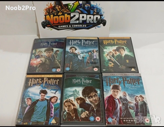 Harry Potter DVD – 6 филма (комплект), снимка 2 - DVD филми - 54021105