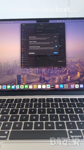Лаптоп Apple MacBook Air M3 13.6" 24RAM 512SSD/ Space Gray /, снимка 5 - Лаптопи за дома - 53148365